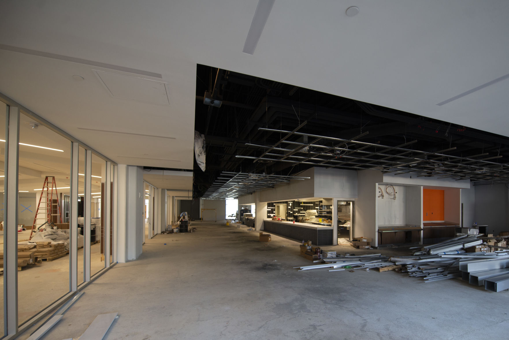 New Food Court, Steak 'n Shake, UT Student Union Tour - August 7, 2018